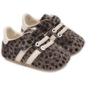 image:imageBaby Boys Girls Sneakers Toddler NonSlip Soft Rubber Sole First Walking Shoes Infant Newborn Crib Dress ShoesA02Grey